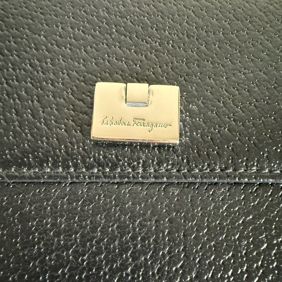 Salvatore Ferragamo Black Leather Bifold Wallet - Picture 4 of 12